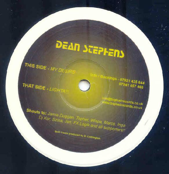 Dean Stephens : Lighta / My Desire (12")