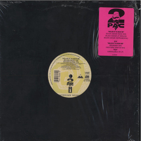 2Pac : Holler If Ya Hear Me (12")