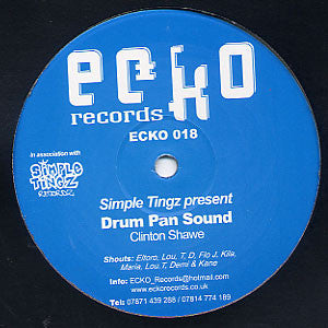 Clinton Shawe : Drum Pan Sound (12")