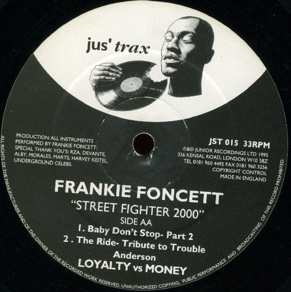 Frankie Foncett : Street Fighter 2000 (12")
