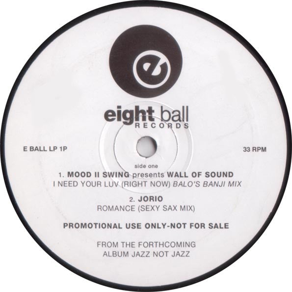 Various : Jazz Not Jazz (12", Promo)