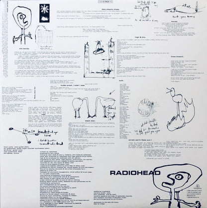 Radiohead : The Bends (LP, Album, 1st)