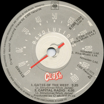 Clash* : The Cost Of Living E.P. (7", EP)