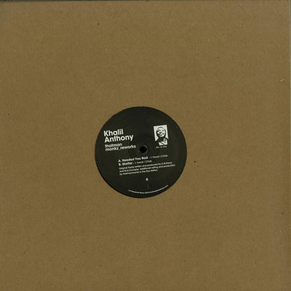 Khalil Anthony : Thatman Monkz_Reworks  (12")