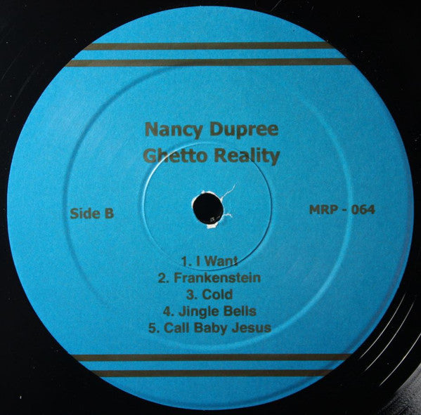 Nancy Dupree With Group Of Rochester, NY Youngsters : Ghetto Reality (LP, Album, RE)