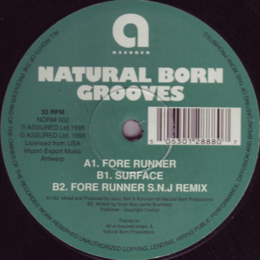 Natural Born Grooves : Fore Runner (12")