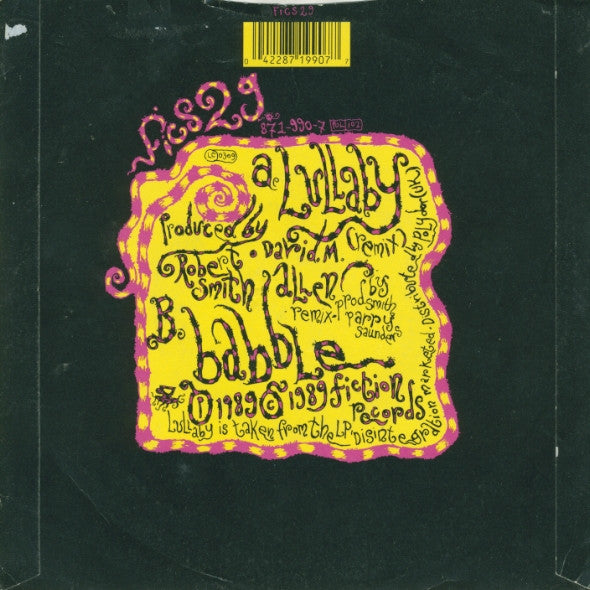 The Cure : Lullaby (7", Single, Sil)