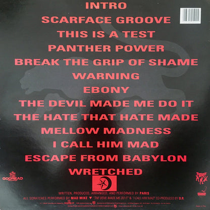 Paris (2) : The Devil Made Me Do It (LP, Album)