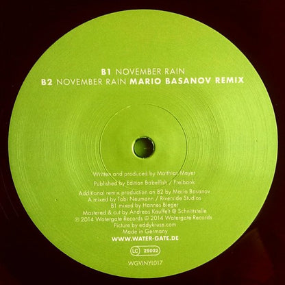 Matthias Meyer : Becuz EP (12", EP)