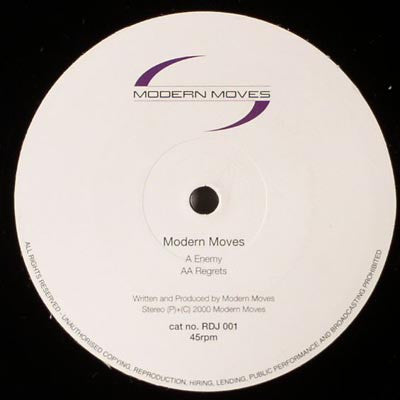 Modern Moves : Enemy / Regrets (12")