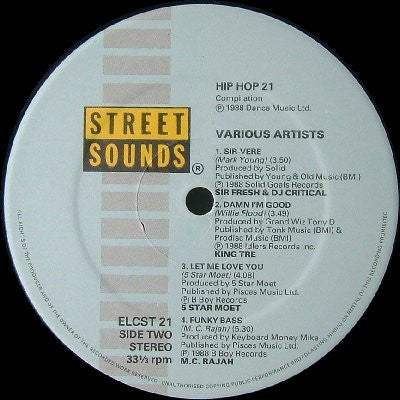 Various : Street Sounds Hip Hop 21 (LP, Comp)