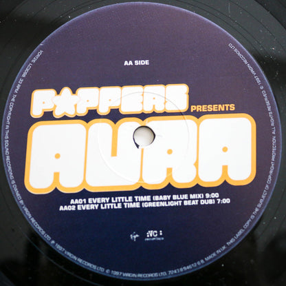 Poppers Presents Aura (34) : Every Little Time (12")