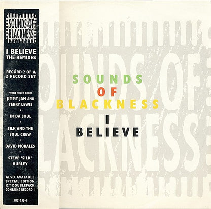 Sounds Of Blackness : I Believe (The Remixes) (12", Single)