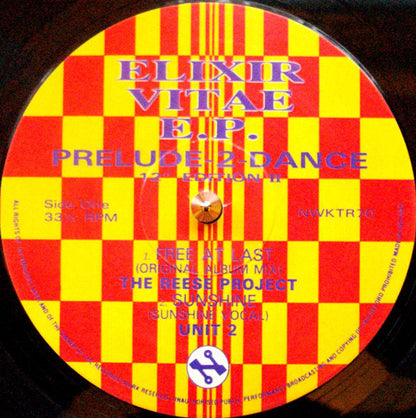 Various : Elixir Vitae E.P. - Prelude-2-Dance 12" Edition II (12", EP)
