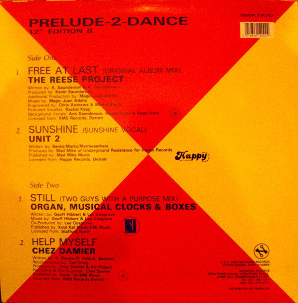 Various : Elixir Vitae E.P. - Prelude-2-Dance 12" Edition II (12", EP)