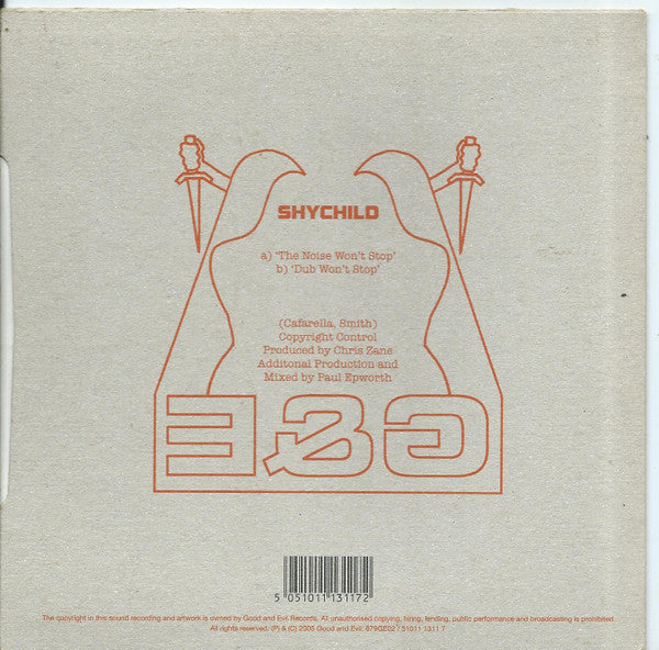 Shychild* : The Noise Won't Stop (7", Single)