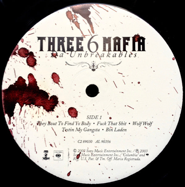 Three 6 Mafia : Da Unbreakables (2xLP, Album)