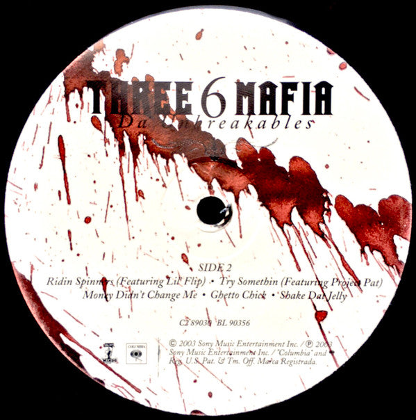 Three 6 Mafia : Da Unbreakables (2xLP, Album)