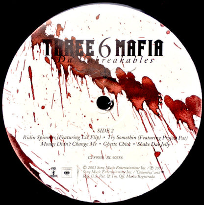 Three 6 Mafia : Da Unbreakables (2xLP, Album)