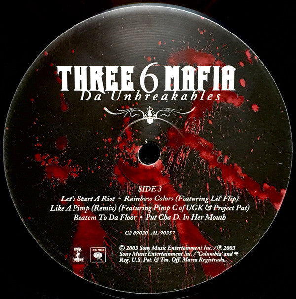 Three 6 Mafia : Da Unbreakables (2xLP, Album)