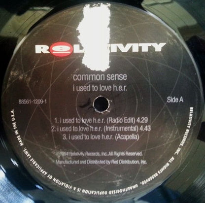 Common Sense* : I Used To Love H.E.R. / Communism (12")