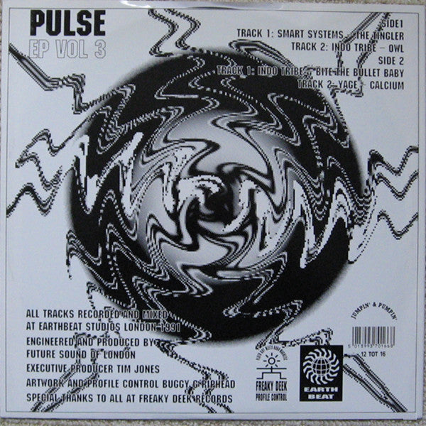 Smart Systems, Indo Tribe, Yage : Pulse Three (12", EP)