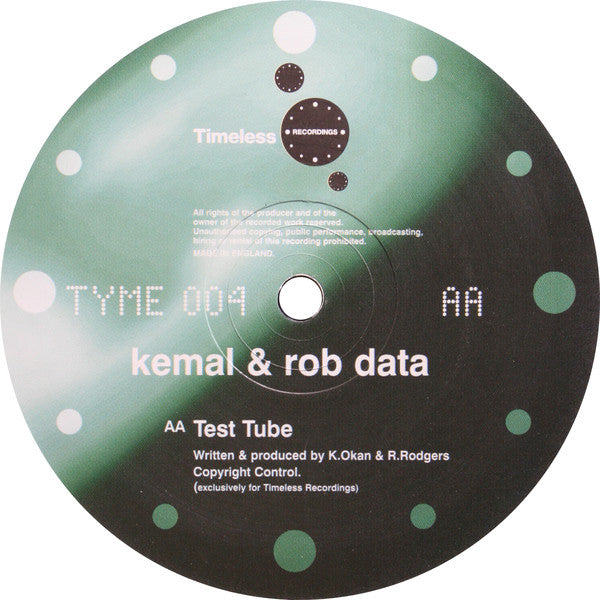 Kemal / Kemal + Rob Data : Submerge / Test Tube (12")