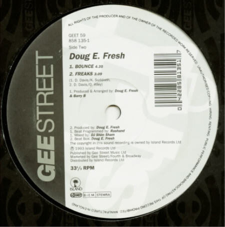 Doug E. Fresh : I-Ight (Alright) (12")