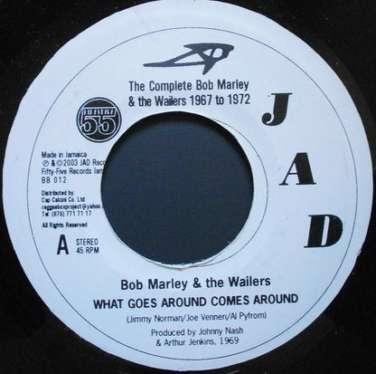Bob Marley & The Wailers : What Goes Around Comes Around (7", Single)