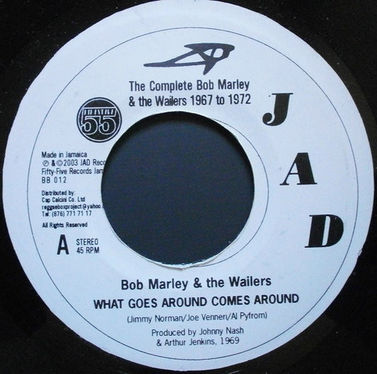 Bob Marley & The Wailers : What Goes Around Comes Around (7", Single)