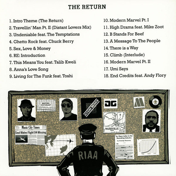 Amerigo Gazaway : Yasiin Gaye: The Return (Side Two) (2xLP, Album, Unofficial)