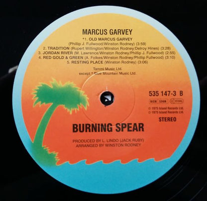 Burning Spear : Marcus Garvey (LP, Album, RE, 180)