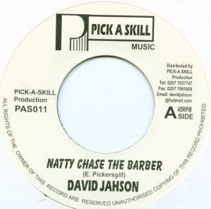 David Jahson : Natty Chase The Barber (7")