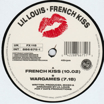 Lil Louis* : French Kiss (12")