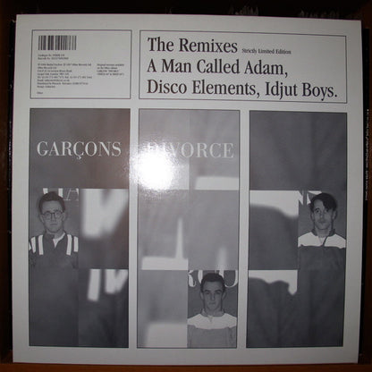 Garçons : Divorce (The Remixes) (12", Ltd)