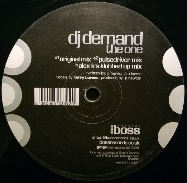 DJ Demand : The One (12")
