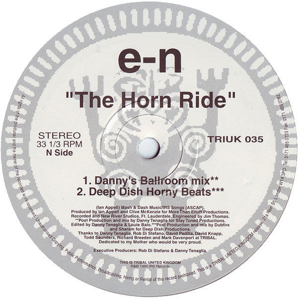 e-N : The Horn Ride (2x12")