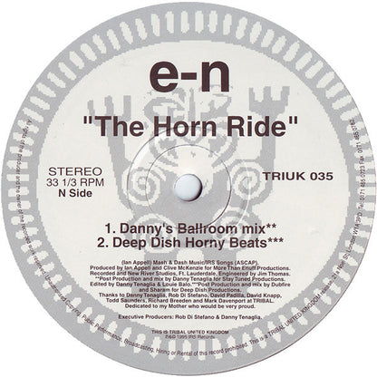 e-N : The Horn Ride (2x12")