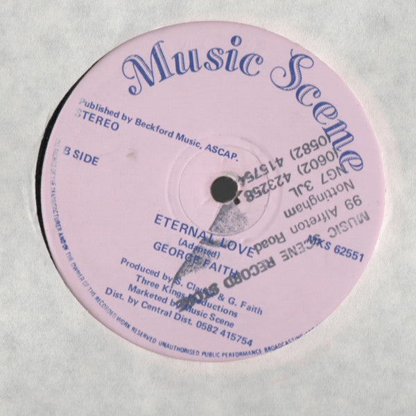Winston Reedy, George Faith : That Girl / Eternal Love (12")