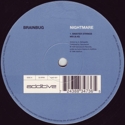 Brainbug : Nightmare (12", Single)