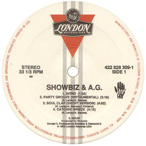 Showbiz & A.G. : Party Groove / Soul Clap (12", EP)