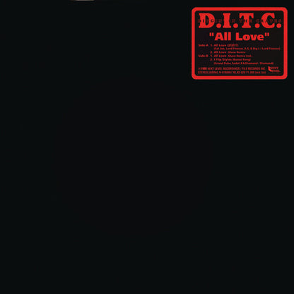 D.I.T.C. : All Love (12")