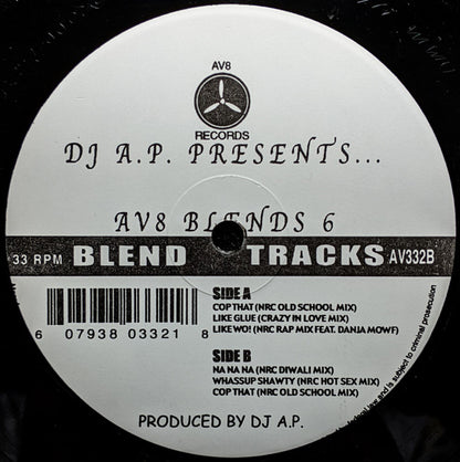 DJ A.P. : Av8 Blends Vol. 6 (12")