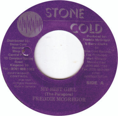 Freddie McGregor : My Best Girl (7")