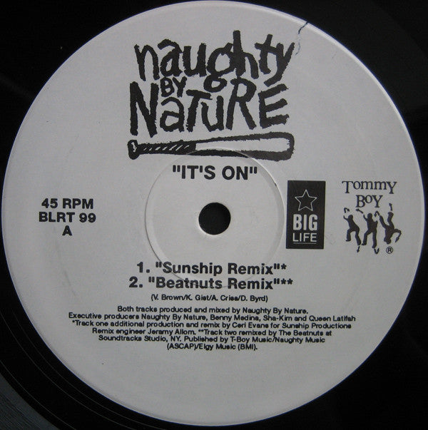 Naughty By Nature : It's On (12")