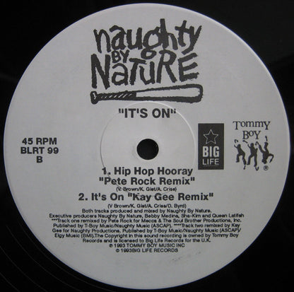 Naughty By Nature : It's On (12")