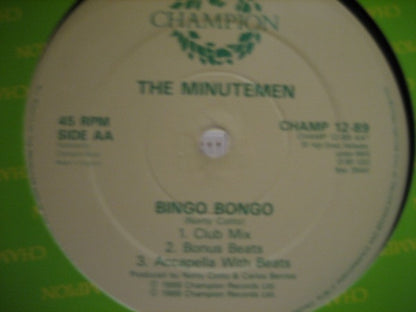 The Minutemen : Bingo Bongo (12")
