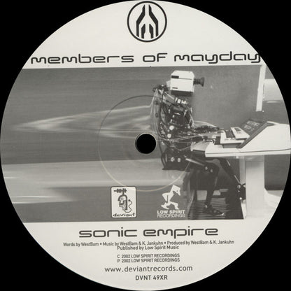 Members Of Mayday : Sonic Empire (12")