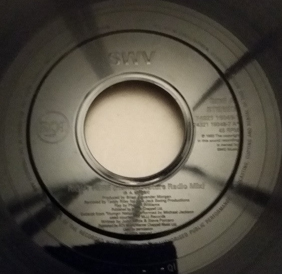 SWV : Right Here (7", Single, Jukebox)