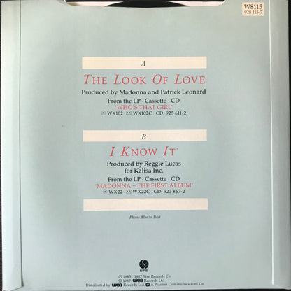 Madonna : The Look Of Love (7", Single, Pap)